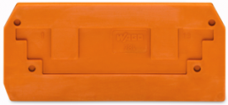 Abschluss- und Zwischenplatte, orange