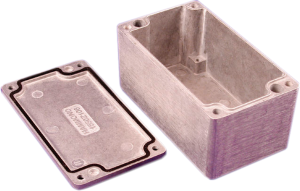 Aluminium Gehäuse, (L x B x H) 90.2 x 36.2 x 30.4 mm, natur, IP66, 1550Z102