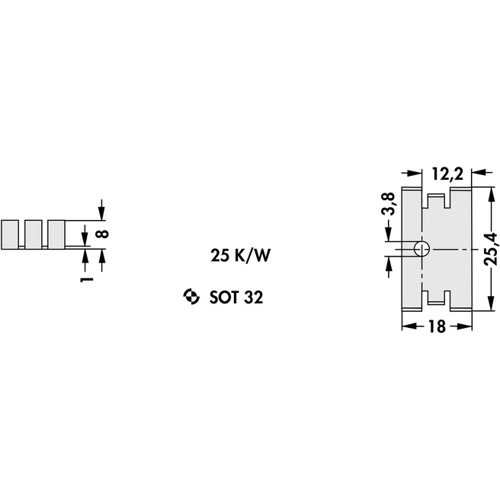 FK 209 SA 32 Fischer Elektronik Kühlkörper Bild 2