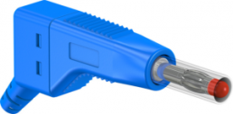 4 mm Stecker, Schraubanschluss, 1,0 mm², blau, 64.9325-23
