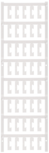 Polyamid Gerätemarkierer, (L x B) 20 x 6.6 mm, weiß, 200 Stk
