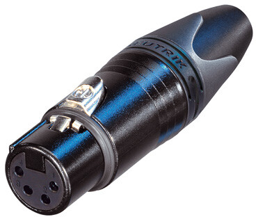 NC4FXX-B Neutrik XLR Steckverbinder
