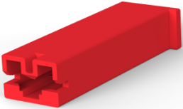 Isoliergehäuse für 4,75 mm, 1-polig, Nylon, UL 94V-2, rot, 172074-7