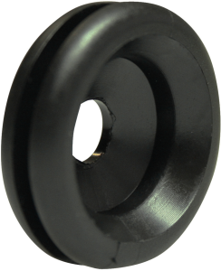 Durchführungstülle, Kabel-Ø 6 bis 9 mm, PVC, schwarz