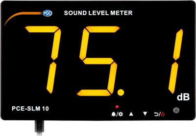 PCE-SLM 10 PCE Instruments Luxmeter, Schallpegelmesser, Magnetfeldtester Bild 1