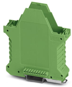Kunststoff Gehäuse-Unterteil, (L x B x H) 107.3 x 22.6 x 99 mm, grün, IP20, 2853394
