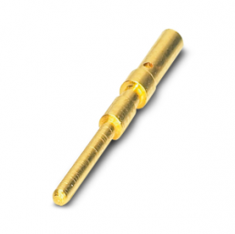 Crimpkontakt, Stift, gedreht, Kontakt 0,8 mm, Crimp 0,08 mm² bis 0,34 mm²