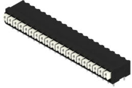 Leiterplattenklemme, 20-polig, RM 3.5 mm, 0,13-1,5 mm², 12 A, Federklemmanschluss, schwarz, 1870450000
