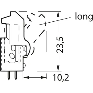 1393558-4 AMP Zubehör für Platinen Steckverbinder, Verbindungssysteme