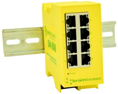 SW-508 BRAINBOXES Industrial Ethernet Switches Bild 5