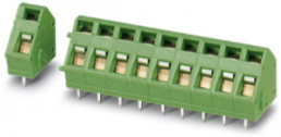 Leiterplattenklemme, 1-polig, RM 5 mm, 0,2-2,5 mm², 16 A, Federklemmanschluss, grün, 1732124