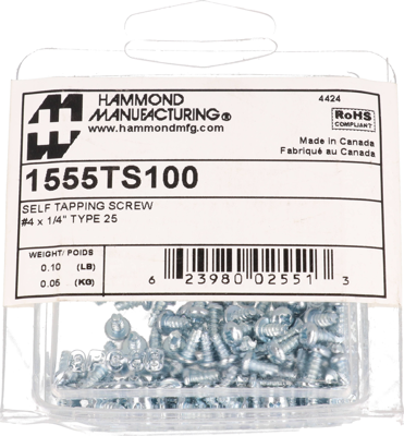 1555TS100 Hammond Gehäusezubehör Bild 2