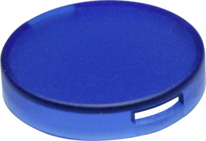 Blende, rund, Ø 16.4 mm, (H) 3.2 mm, blau, für Druckschalter, 5.49.259.013/1601