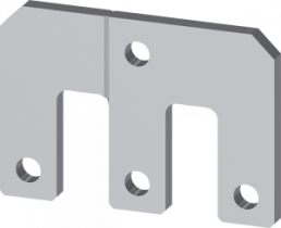 Parallelschaltverbinder, 3-polig, mit Bohrung für 3RT1.6/3RT1.7, 3RT1966-4BA31