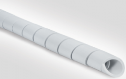 Spiralschlauch für Standardanwendungen, max. Bündel-Ø 100 mm, 5 m lang, PE, grau
