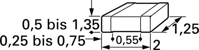 CC0805KKX7RBBB103 Yageo Keramik Kondensatoren