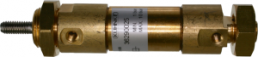 Messing-Zylinder, doppeltwirkend, 1 bis 10 bar, Kd. 16 mm, Hub 25 mm, 36.290.025