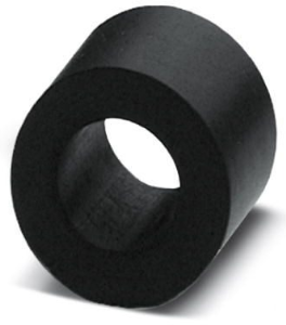 Durchführungstülle, Kabel-Ø 10 bis 12.5 mm, Gummi, schwarz