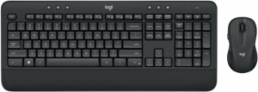 Logitech Tastatur/Maus Set MK545, Wireless,Unifying, schwarz, Advanced, DE, Laser, 1000 dpi