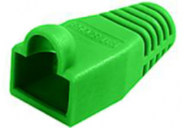 Knickschutztülle, Kabel-Ø 5,5 mm, mit Rasthebelschutz, L 28 mm, Kunststoff, grün