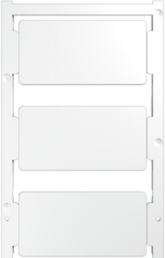 Polyamid Gerätemarkierer, (L x B) 60 x 30 mm, weiß, 30 Stk