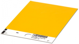 unbeschriftetes Kunststoffschild, (L x B) 70 x 104 mm, PVC, 1014295