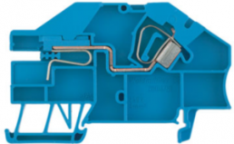 Installationsetagenklemme, Federzuganschluss, 0,5-4,0 mm², 1-polig, 32 A, 4 kV, blau, 1757980000