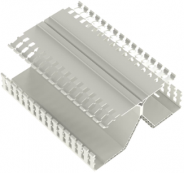 Verdrahtungskanal, (L x B x H) 1.8 m x 209 x 104.8 mm, PVC, weiß, DRD44WH6