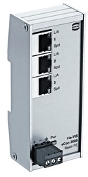 Ethernet Switch, unmanaged, 3 Ports, 100 Mbit/s, 24-48 VDC, 24020030000