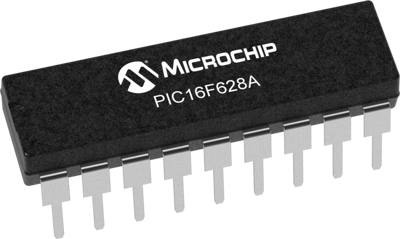 PIC16F628A-I/P Microchip Microcontroller
