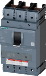 Leistungsschalter mit Startschutz (1800-3600 A), Kippbetätiger, 3-polig, 600 A, 800 V, (B x H x T) 138 x 248 x 110 mm, DIN-Schiene, 3VA5460-0MU31-0AA0