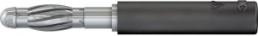 Stecker-Adapter mit federnder MULTILAM, 30 VAC/60 VDC, schwarz