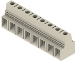 Leiterplattenklemme, 8-polig, RM 15 mm, 1,31-25 mm², 85 A, Schraubanschluss, kieselgrau, 1809880000