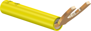 Kabelschuh-Adapter, gelb, 23.0440-24