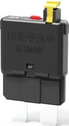 Kfz-Sicherungsautomat, 20 A, 28 V, gelb, (L x B x H) 20 x 6 x 35.9 mm, 1610-H2-20A