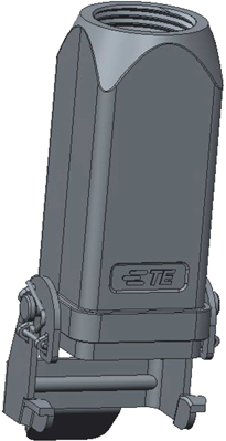 T1739030120-000 AMP Gehäuse für schwere Steckverbinder