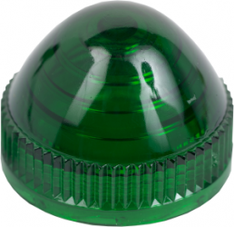 Kalotte für Meldeleuchte, grün, mit Glaskuppel, Verwendung mit KP und KT, 30mm