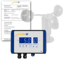 PCE Instruments Anemometer, 230 VAC, 0-10 V, PCE-WSAC 50-120