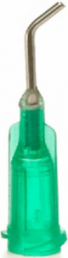 Dosiernadel, gebogen 45°, (L) 38 mm, grün, Gauge 18, 918150-45BTE