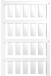 Polyamid Gerätemarkierer, (L x B) 20 x 8 mm, weiß, 200 Stk