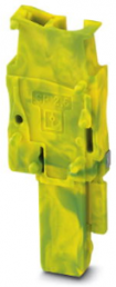 Stecker, Federzuganschluss, 0,08-4,0 mm², 1-polig, 24 A, 6 kV, gelb/grün, 3043093