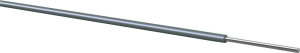 PVC-Schaltdraht, Yv, grau, Außen-Ø 1,1 mm
