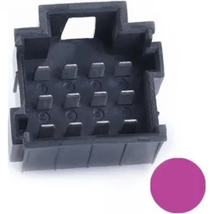 PFT-JPT-12POL-3X4-BLACK ESKA Erich Schweizer DIN Messerleisten, DIN Federleisten