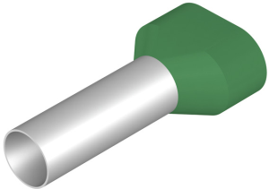 Isolierte Aderendhülse, 16 mm², 38 mm/25 mm lang, grün, 9037370000