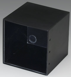 Phenoplast Modulgehäuse, (L x B x H) 50.7 x 50.7 x 49.7 mm, schwarz (RAL 9005), IP00, A8050500