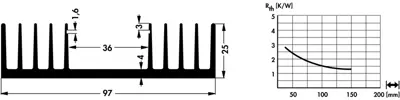 10018856 Fischer Elektronik Kühlkörper Bild 2