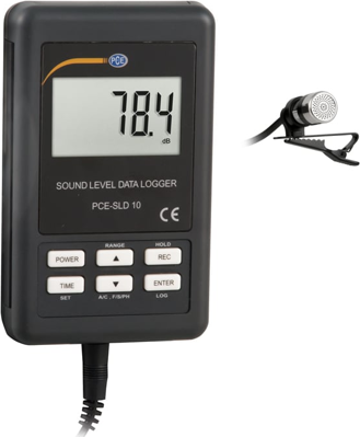 PCE-SLD 10 PCE Instruments Luxmeter, Schallpegelmesser, Magnetfeldtester Bild 1