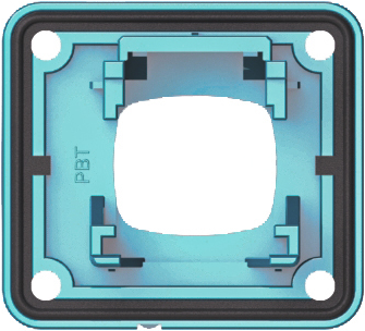 Y-CONFLANGE-10 YAMAICHI Zubehör für Netzwerksteckverbinder Bild 3