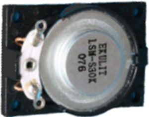 Miniatur-Lautsprecher, 8 Ω, 84 dB, 20 kHz, schwarz