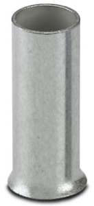 Unisolierte Aderendhülse, 4,0 mm², 9 mm lang, DIN 46228/1, silber, 3200302